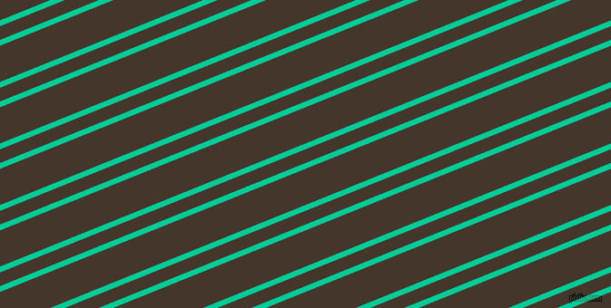 22 degree angles dual striped line, 6 pixel line width, 14 and 37 pixels line spacing, Caribbean Green and Dark Rum dual two line striped seamless tileable