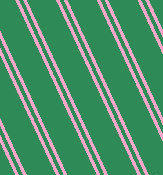 115 degree angles dual stripes line, 11 pixel line width, 12 and 87 pixels line spacing, Carnation Pink and Sea Green dual two line striped seamless tileable