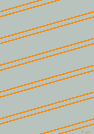 16 degree angles dual striped lines, 5 pixel lines width, 12 and 67 pixels line spacing, Carrot Orange and Tiara dual two line striped seamless tileable
