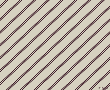 43 degree angle dual stripes lines, 3 pixel lines width, 2 and 29 pixel line spacing, Castro and Ecru White dual two line striped seamless tileable