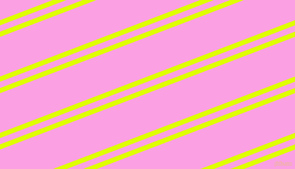 21 degree angle dual stripes lines, 10 pixel lines width, 12 and 76 pixel line spacing, Chartreuse Yellow and Lavender Rose dual two line striped seamless tileable