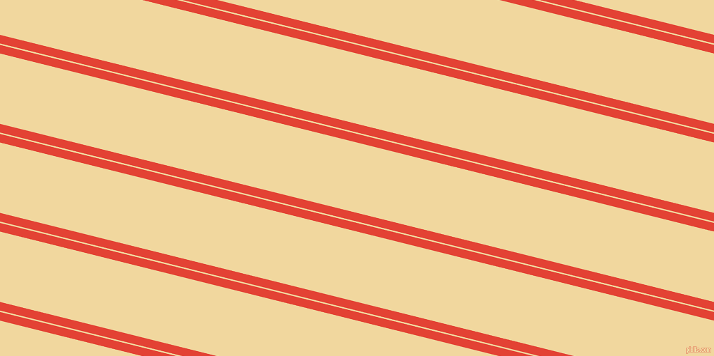 166 degree angle dual stripes lines, 12 pixel lines width, 2 and 98 pixel line spacing, Cinnabar and Splash dual two line striped seamless tileable