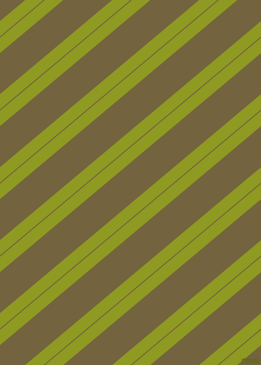 40 degree angle dual striped line, 24 pixel line width, 2 and 64 pixel line spacing, Citron and Yellow Metal dual two line striped seamless tileable