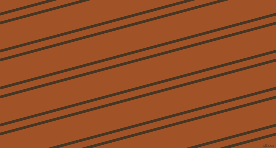 15 degree angles dual stripes line, 9 pixel line width, 20 and 82 pixels line spacing, Clinker and Rich Gold dual two line striped seamless tileable