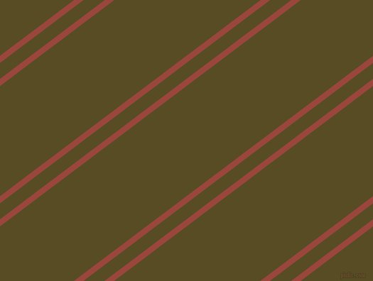 37 degree angles dual stripe lines, 8 pixel lines width, 18 and 124 pixels line spacing, Cognac and Bronze Olive dual two line striped seamless tileable