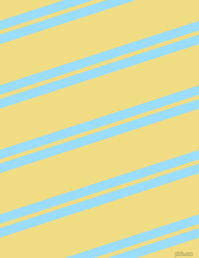 18 degree angle dual stripes lines, 18 pixel lines width, 8 and 78 pixel line spacing, Columbia Blue and Buff dual two line striped seamless tileable