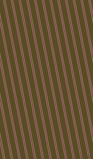 101 degree angle dual striped line, 3 pixel line width, 2 and 18 pixel line spacingCopper Rose and Bronze Olive dual two line striped seamless tileable