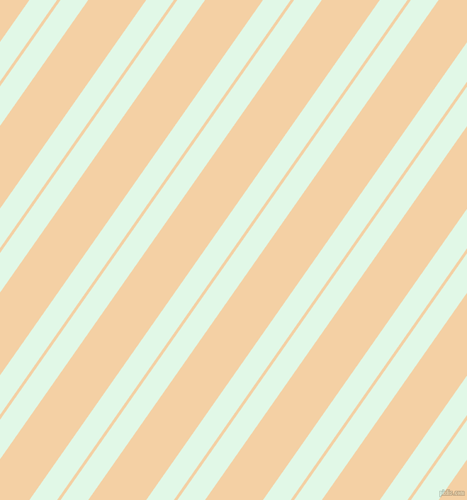 55 degree angles dual stripe line, 32 pixel line width, 4 and 67 pixels line spacing, Cosmic Latte and Tequila dual two line striped seamless tileable