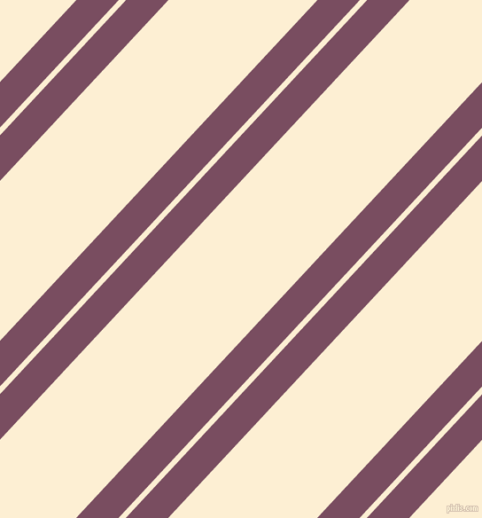 47 degree angle dual stripes line, 35 pixel line width, 6 and 123 pixel line spacing, Cosmic and Varden dual two line striped seamless tileable