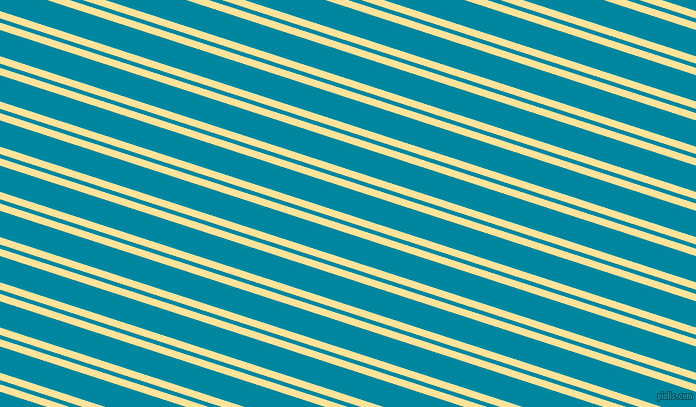 162 degree angle dual stripe line, 7 pixel line width, 4 and 25 pixel line spacingCream Brulee and Eastern Blue dual two line striped seamless tileable
