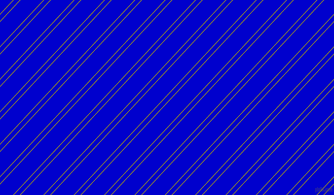 47 degree angles dual stripes lines, 2 pixel lines width, 8 and 33 pixels line spacing, Crocodile and Medium Blue dual two line striped seamless tileable