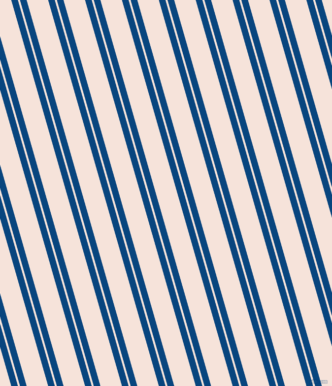 106 degree angle dual stripe lines, 13 pixel lines width, 4 and 42 pixel line spacing, Dark Cerulean and Provincial Pink dual two line striped seamless tileable