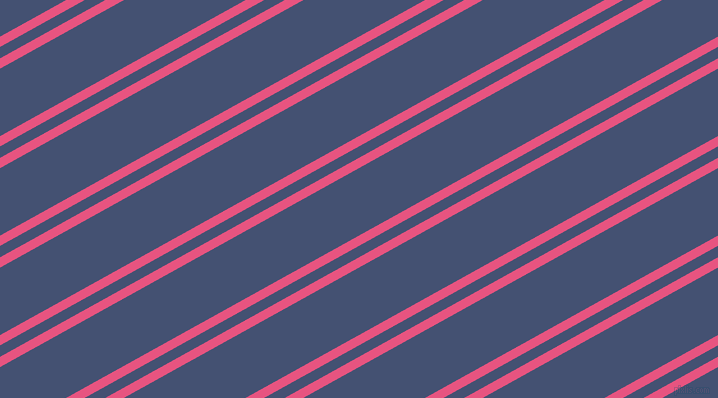 29 degree angles dual striped line, 9 pixel line width, 10 and 59 pixels line spacing, Dark Pink and Astronaut dual two line striped seamless tileable
