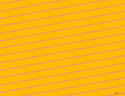 10 degree angles dual stripes lines, 2 pixel lines width, 2 and 23 pixels line spacing, Dark Salmon and Selective Yellow dual two line striped seamless tileable