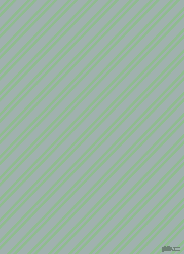 46 degree angle dual stripe lines, 5 pixel lines width, 4 and 15 pixel line spacing, Dark Sea Green and Conch dual two line striped seamless tileable