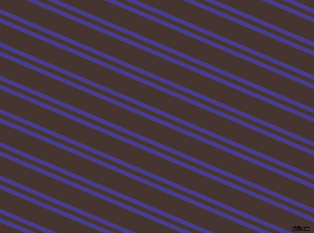 157 degree angle dual striped lines, 9 pixel lines width, 8 and 37 pixel line spacing, Dark Slate Blue and Cedar dual two line striped seamless tileable