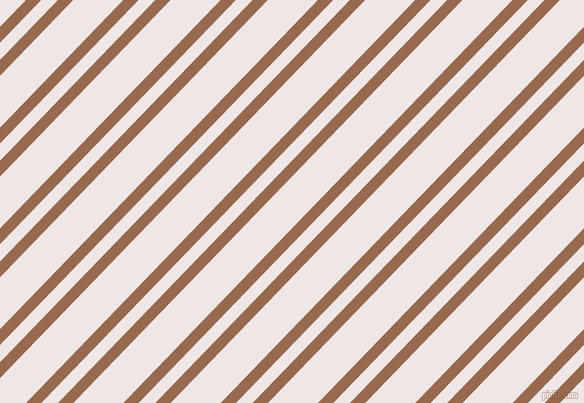 46 degree angles dual striped line, 11 pixel line width, 12 and 36 pixels line spacing, Dark Tan and Whisper dual two line striped seamless tileable