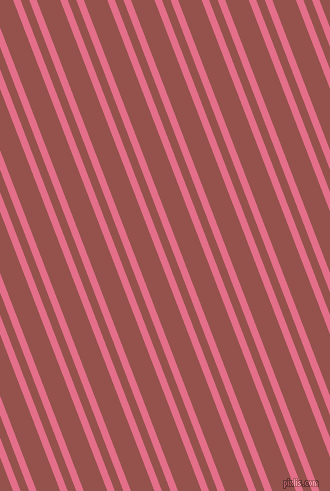 111 degree angle dual striped lines, 7 pixel lines width, 8 and 22 pixel line spacing, Deep Blush and Copper Rust dual two line striped seamless tileable