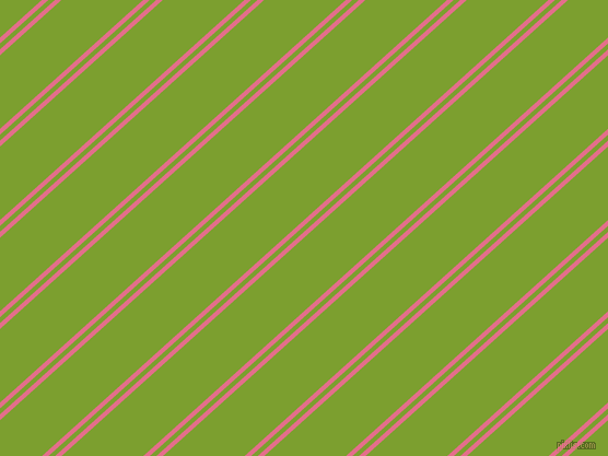 42 degree angles dual stripe lines, 4 pixel lines width, 4 and 50 pixels line spacing, Deep Blush and Sushi dual two line striped seamless tileable