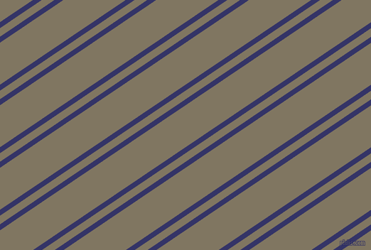 34 degree angles dual stripes line, 7 pixel line width, 10 and 49 pixels line spacing, Deep Koamaru and Stonewall dual two line striped seamless tileable