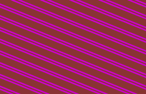 158 degree angles dual stripe line, 5 pixel line width, 4 and 24 pixels line spacing, Deep Magenta and Old Brick dual two line striped seamless tileable