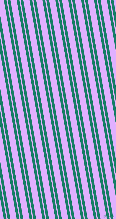 100 degree angles dual stripe lines, 9 pixel lines width, 4 and 21 pixels line spacing, Deep Sea and Mauve dual two line striped seamless tileable