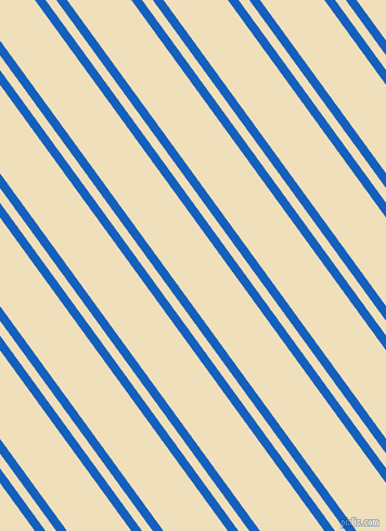126 degree angles dual stripe lines, 8 pixel lines width, 8 and 48 pixels line spacing, Denim and Dutch White dual two line striped seamless tileable
