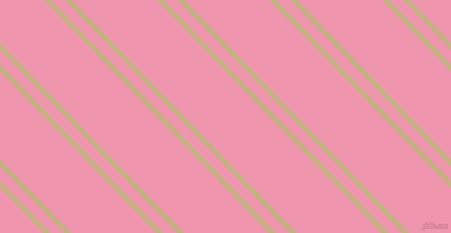 134 degree angles dual stripes line, 7 pixel line width, 14 and 86 pixels line spacing, Ecru and Illusion dual two line striped seamless tileable