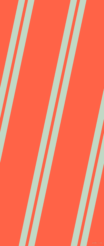 78 degree angle dual stripe line, 22 pixel line width, 10 and 123 pixel line spacing, Edgewater and Tomato dual two line striped seamless tileable