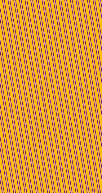 100 degree angles dual stripes lines, 2 pixel lines width, 4 and 10 pixels line spacing, Electric Indigo and Amber dual two line striped seamless tileable