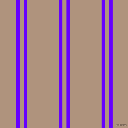vertical dual lines stripe, 12 pixel lines width, 14 and 109 pixels line spacing, Electric Indigo and Sandrift dual two line striped seamless tileable