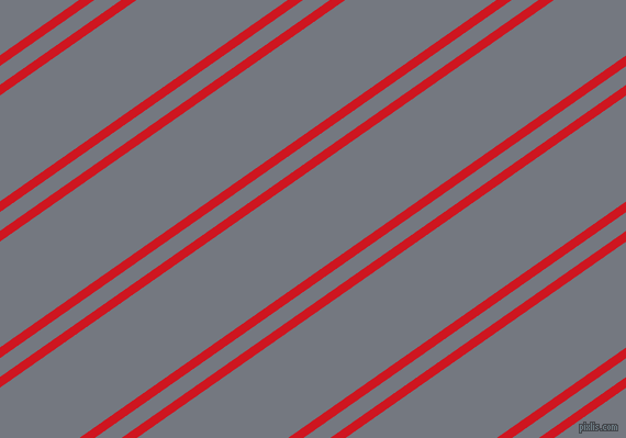 35 degree angle dual stripe lines, 8 pixel lines width, 14 and 79 pixel line spacing, Fire Engine Red and Storm Grey dual two line striped seamless tileable