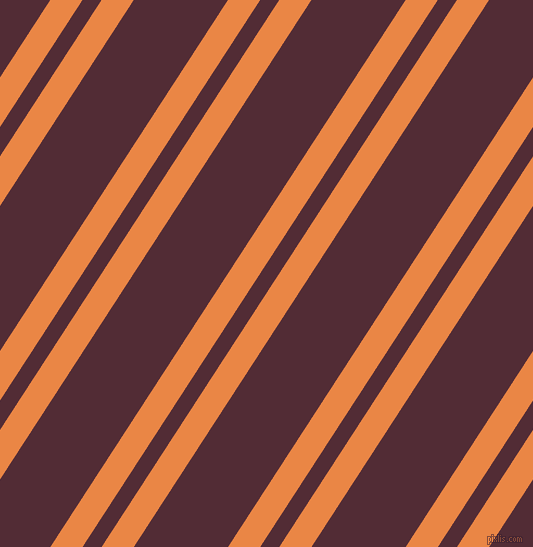57 degree angle dual striped lines, 27 pixel lines width, 16 and 79 pixel line spacing, Flamenco and Wine Berry dual two line striped seamless tileable