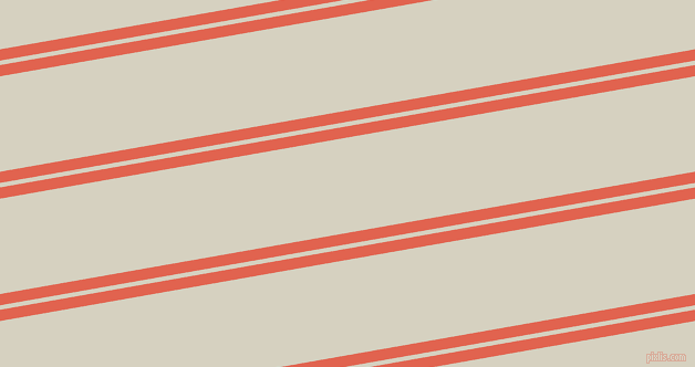 10 degree angles dual striped line, 10 pixel line width, 4 and 85 pixels line spacing, Flamingo and Ecru White dual two line striped seamless tileable