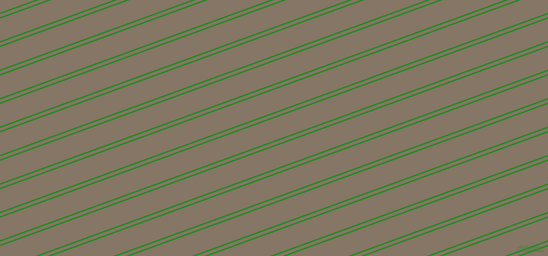 20 degree angle dual stripes line, 2 pixel line width, 4 and 30 pixel line spacing, Forest Green and Sand Dune dual two line striped seamless tileable