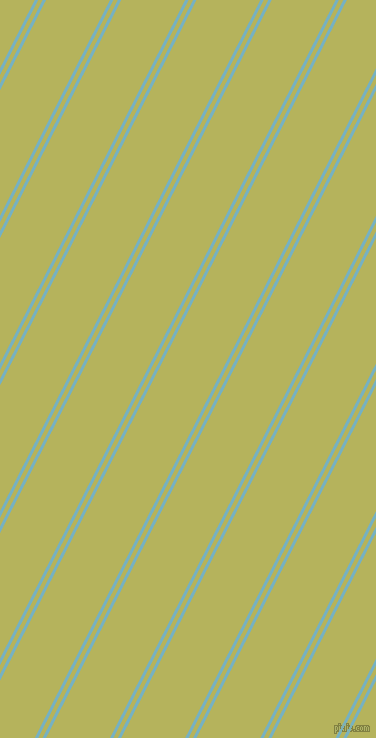 63 degree angle dual stripe lines, 3 pixel lines width, 4 and 57 pixel line spacing, Glacier and Olive Green dual two line striped seamless tileable