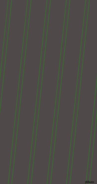 84 degree angle dual stripes lines, 4 pixel lines width, 10 and 60 pixel line spacing, Green House and Emperor dual two line striped seamless tileable