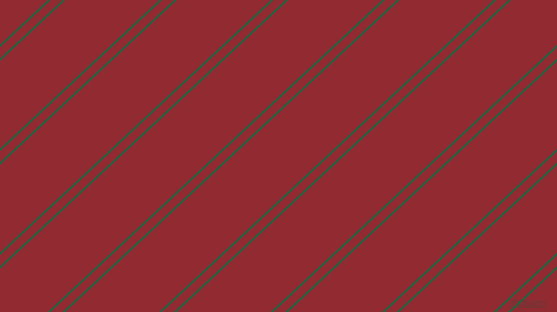 43 degree angle dual striped line, 2 pixel line width, 8 and 64 pixel line spacing, Green Pea and Bright Red dual two line striped seamless tileable