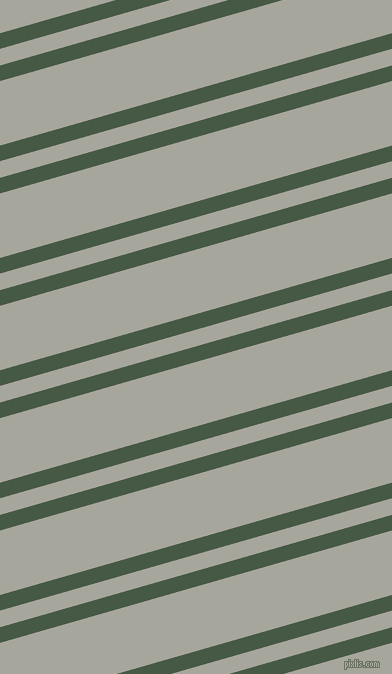 16 degree angles dual striped lines, 15 pixel lines width, 16 and 62 pixels line spacing, Grey-Asparagus and Foggy Grey dual two line striped seamless tileable