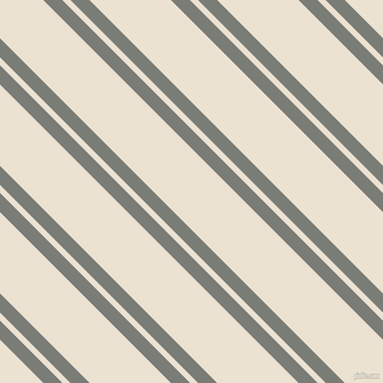 135 degree angles dual striped lines, 19 pixel lines width, 8 and 81 pixels line spacing, Gunsmoke and Quarter Spanish White dual two line striped seamless tileable