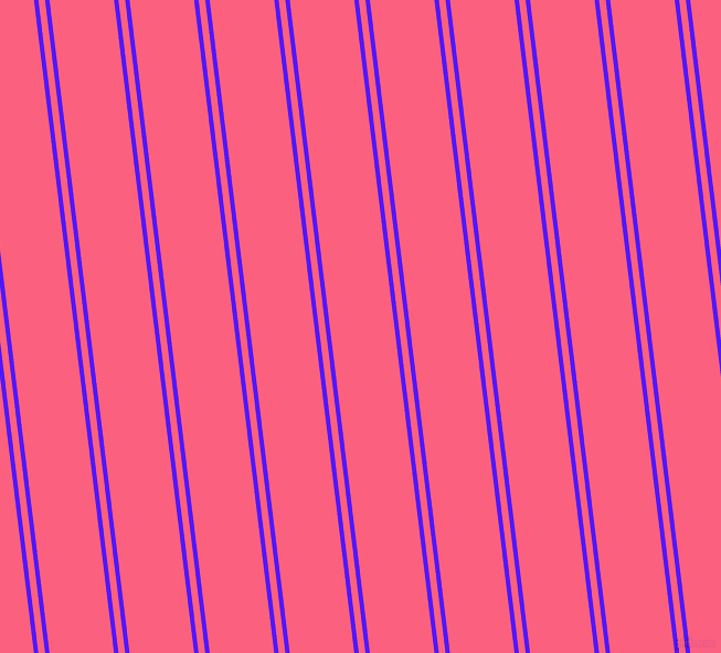 97 degree angles dual striped lines, 4 pixel lines width, 6 and 58 pixels line spacing, Han Purple and Brink Pink dual two line striped seamless tileable