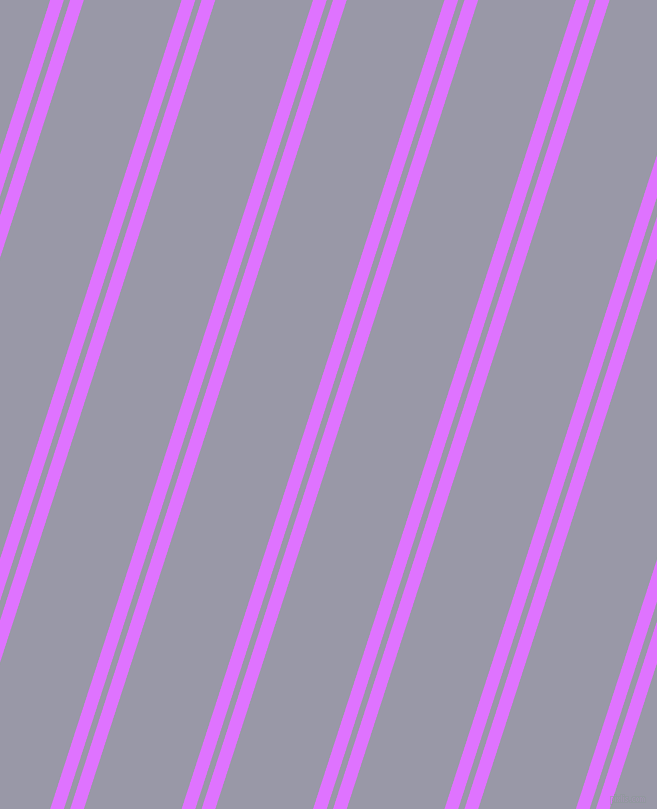 72 degree angles dual striped line, 13 pixel line width, 6 and 93 pixels line spacing, Heliotrope and Santas Grey dual two line striped seamless tileable