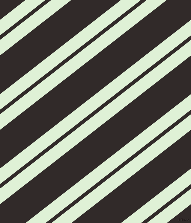 38 degree angles dual striped lines, 41 pixel lines width, 12 and 102 pixels line spacing, Hint Of Green and Livid Brown dual two line striped seamless tileable