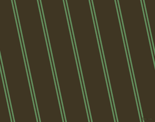 102 degree angles dual striped line, 5 pixel line width, 4 and 69 pixels line spacing, Hippie Green and Mikado dual two line striped seamless tileable