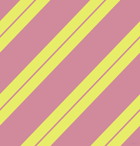 46 degree angle dual stripe lines, 40 pixel lines width, 6 and 114 pixel line spacing, Honeysuckle and Can Can dual two line striped seamless tileable