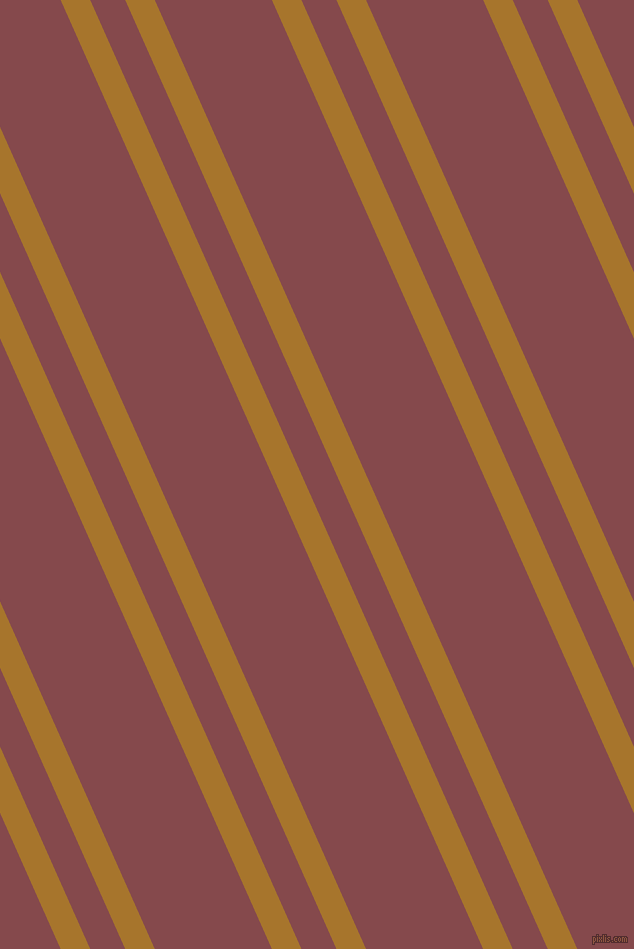 114 degree angle dual striped line, 27 pixel line width, 32 and 107 pixel line spacing, Hot Toddy and Solid Pink dual two line striped seamless tileable