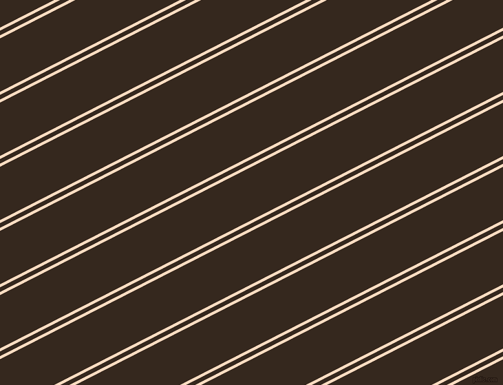 27 degree angles dual striped line, 4 pixel line width, 6 and 69 pixels line spacing, Karry and Cocoa Brown dual two line striped seamless tileable