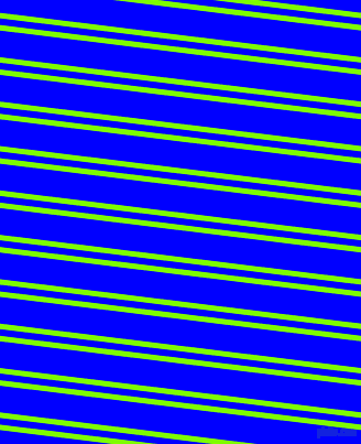 173 degree angles dual stripes lines, 5 pixel lines width, 6 and 24 pixels line spacing, Lawn Green and Blue dual two line striped seamless tileable