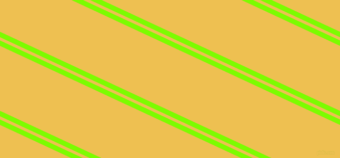 155 degree angles dual stripe line, 10 pixel line width, 6 and 120 pixels line spacing, Lawn Green and Cream Can dual two line striped seamless tileable