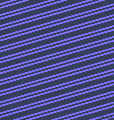 16 degree angle dual striped line, 6 pixel line width, 6 and 18 pixel line spacing, Light Slate Blue and Gulf Blue dual two line striped seamless tileable